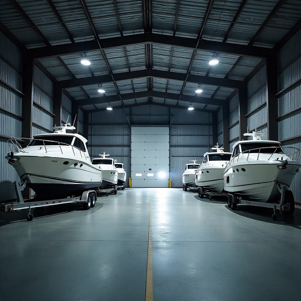 Freepik Modern Boat Storage Building With Several Vessels 73367